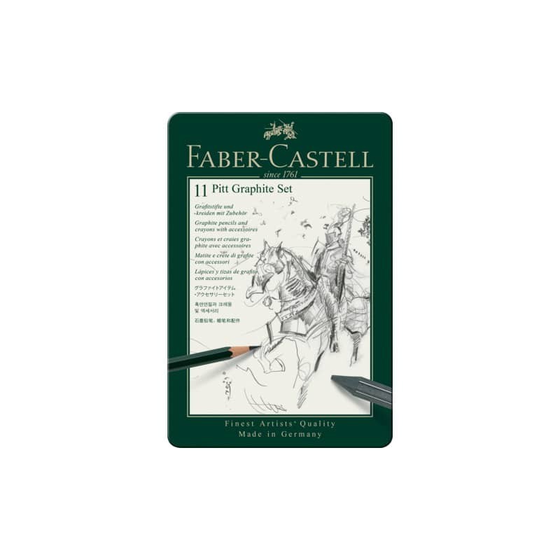 Set belle arti Faber Castell Monochrome graphite - 112972