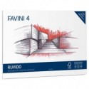 Cartangolo da disegno Favini 4 f.to 33x48 cm 20 fogli da 220 g/m2 ruvido neutro - A168503 (Conf.5)
