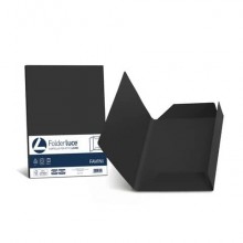 Cartellina 3 lembi Favini Folder Luce&Acqua 200 g/m² 24,5x34,5cm conf.25 nero - A50A434