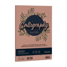Carta pergamena Favini Calligraphy Crush 120 g/m² A4 conf. da 50 fogli fantasia mandorla - A69C534