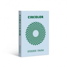 Carta colorata Favini Circolor 100% riciclata 80 g/m² A4 - risma da 500 fogli celeste hibiscus - A71T524