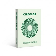 Carta colorata Favini Circolor 100% riciclata 80 g/m² A4 - risma da 500 fogli verde menta - A71P524