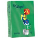 Carta colorata Favini Le Cirque A4 160 g/m² colori forti - risma da 250 fogli verde bandiera - A74D304