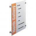 Targa DURABLE CRYSTAL SIGN acrilico trasparente 297x420 mm 482619