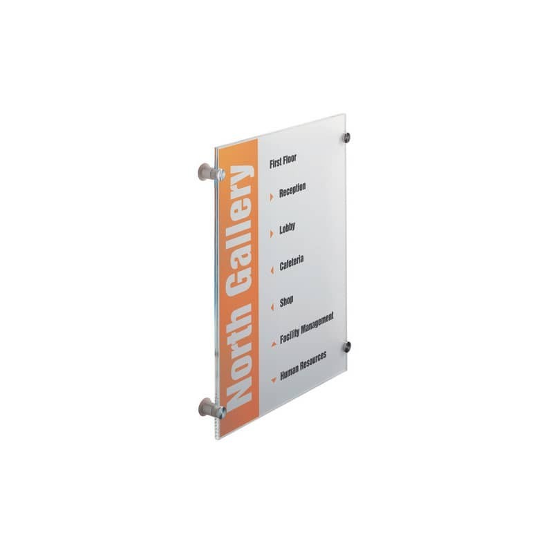 Targa DURABLE CRYSTAL SIGN acrilico trasparente 297x420 mm 482619