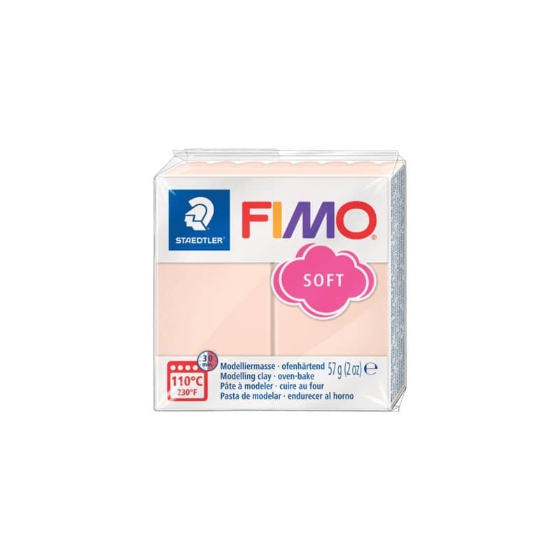 Pasta modellabile Staedtler FIMO® soft 57 g incarnato - 8020-43 (Conf.3)