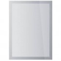 Cornici autofissanti DURABLE DURAFRAME® SUN A4 argento metallizzato 236x323mm  conf. 2 - 484123