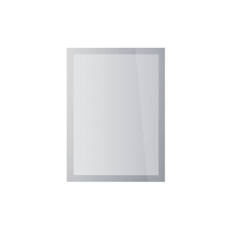 Cornici autofissanti DURABLE DURAFRAME® SUN A4 argento metallizzato 236x323mm  conf. 2 - 484123