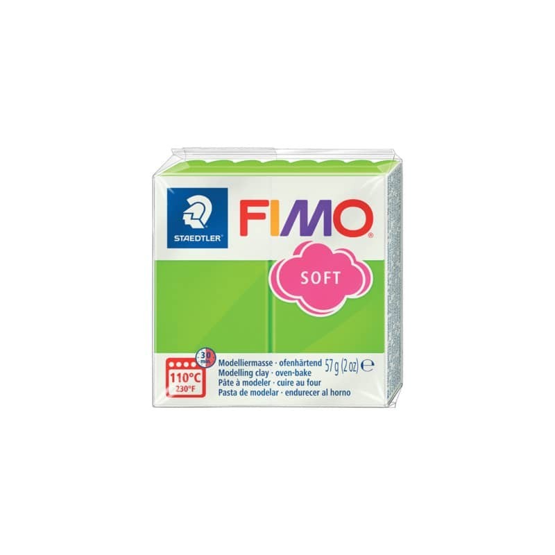 Pasta modellabile Staedtler FIMO® soft 57 g verde mela - 8020-50 (Conf.6)