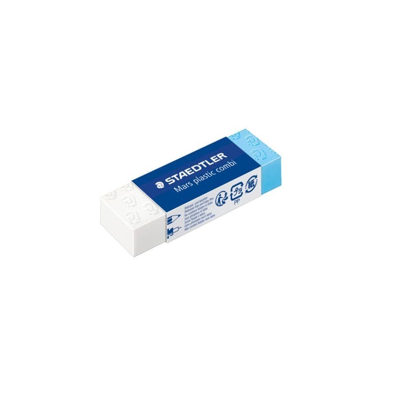 Gomma Staedtler Mars® Plastic Combi bianca/blu - 526 508 (Conf.20)