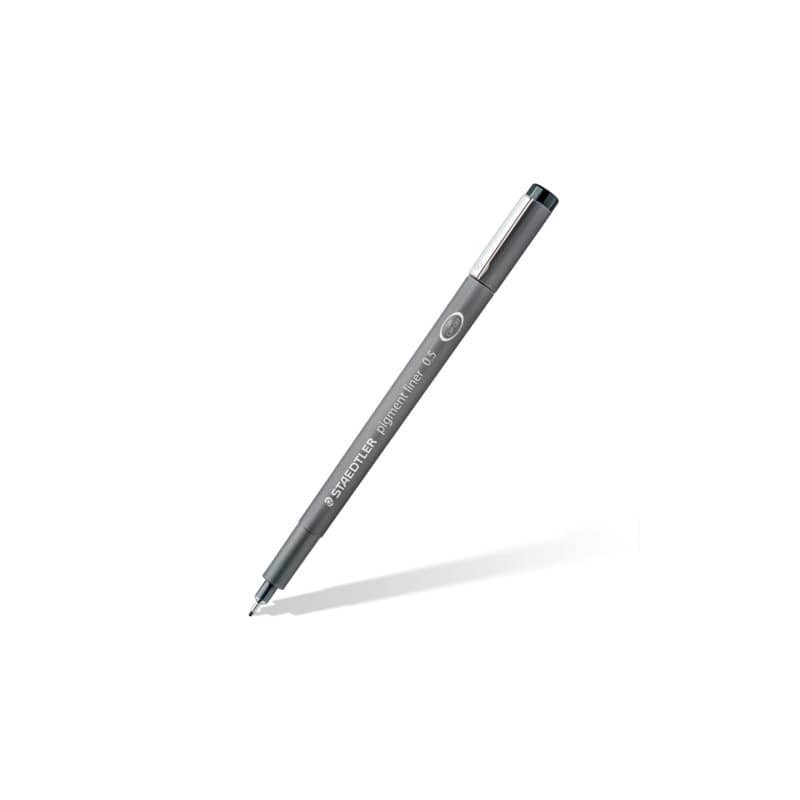 Fineliner Staedtler Pigment Liner 308 in set da 4 misure assortite 0,1 - 0,3 - 0,5 - 0,7 mm - WP4