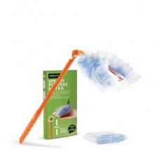 Piumino Perfetto Speedy polvere manico allungabile + 2 ricambi 12841