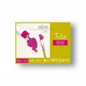 Blocco carta per pittura a olio TELA 300 g - 10 fogli 24x32 cm - 68002432