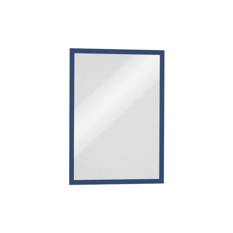 Cornici con pannello magnetico DURABLE DURAFRAME® MAGNETIC A3 PVC rigido blu scuro 323x446mm  conf. 5 - 486807