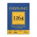 Blocco collato Fabriano 1264 schizzi 90 g A3 - 100 fogli - 19100633