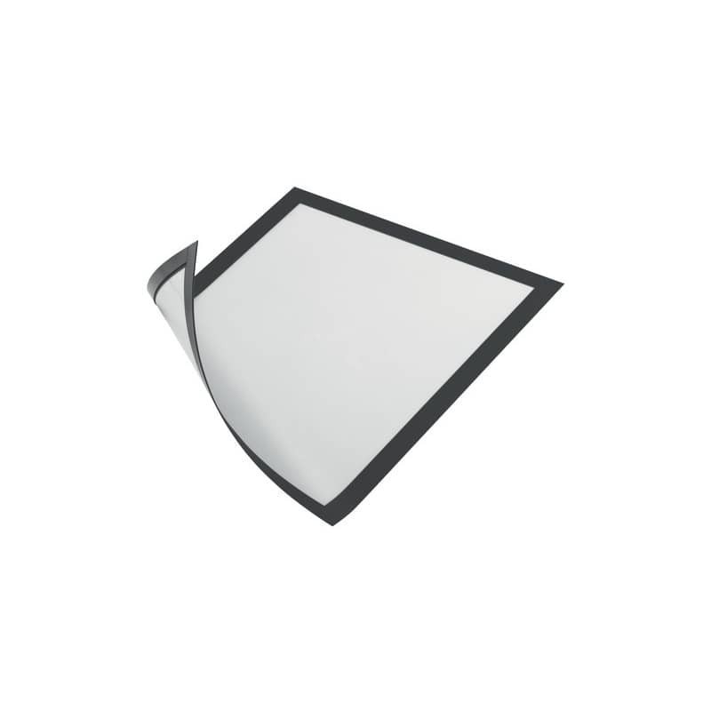 Cornici con pannello magnetico DURABLE DURAFRAME® MAGNETIC A4 PPL rigido nero 236x323 mm  conf. 5 - 486901