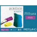 Blocco collato Fabriano Pittura grana fine 400 g 25x35 cm - 19100835