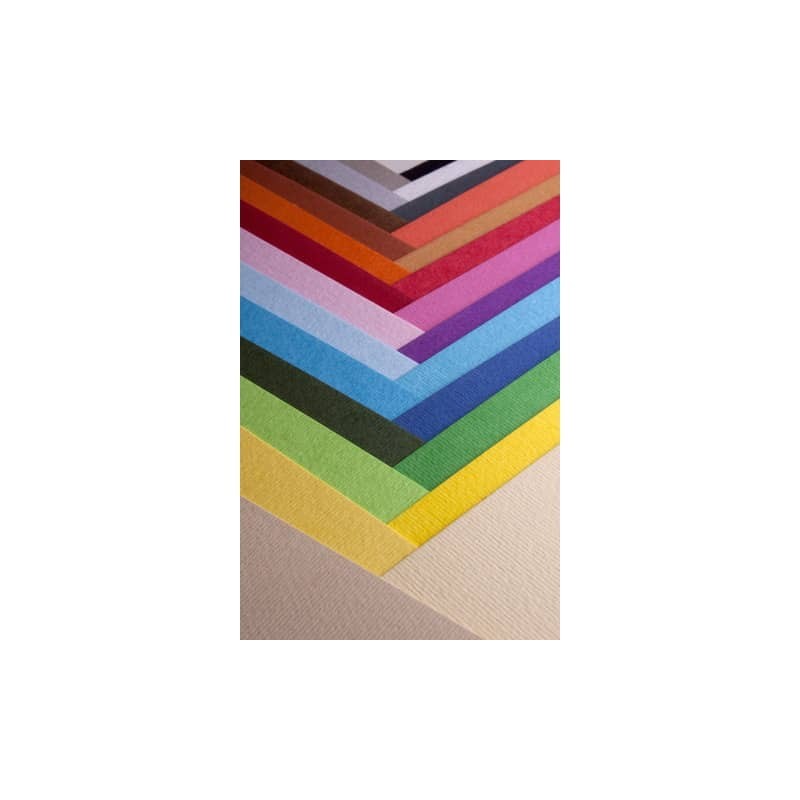 Cartoncino a due superfici Fabriano CartaCrea 35x50 cm 220 g conf. 10 fogli - bianco - 46435100