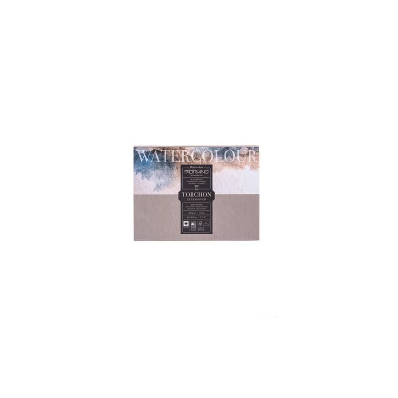 Carta per acquerello Fabriano Watercolor 300 g grana rotonda - 23x30,5 cm - 20 fogli - 19100276