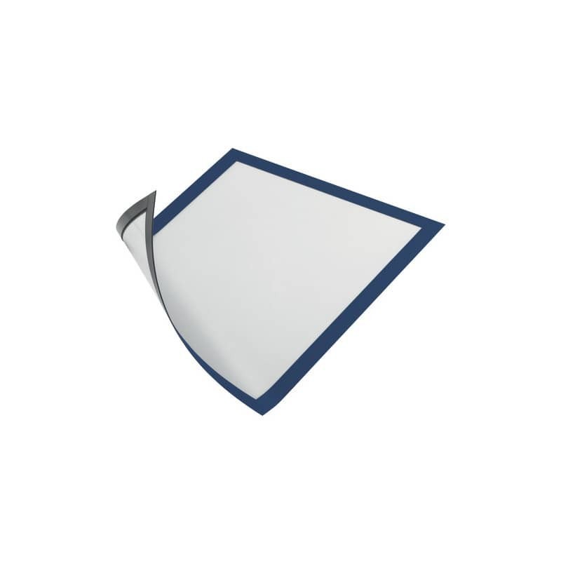 Cornici con pannello magnetico DURABLE DURAFRAME® MAGNETIC A4 PPL rigido blu scuro 236x323 mm  conf. 5 - 486907