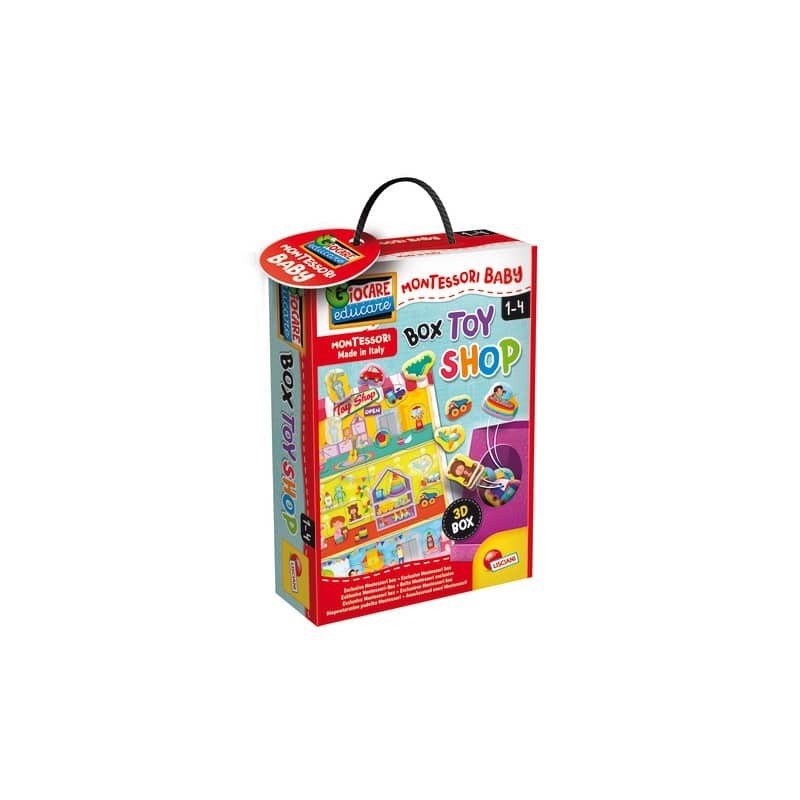Gioco in scatola Lisciani metodo Montessori Baby Box Toy Shop - 92734