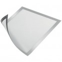 Cornici con pannello magnetico Durable DURAFRAME® MAGNETIC A4 PPL rigido argento met. 236x323 mm conf. 5 - 486923