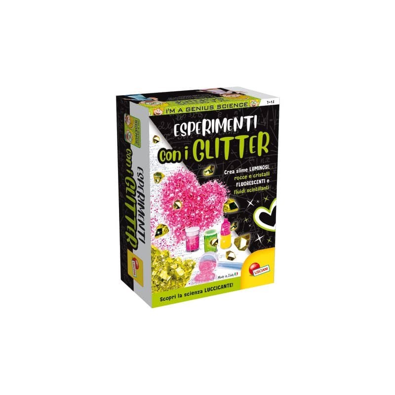 Gioco in scatola Lisciani I'm a Genius Esperimenti con i Glitter - 100194