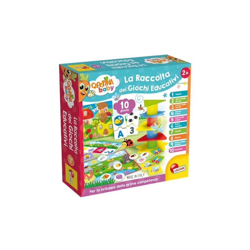 Gioco in scatola Lisciani Carotina Baby La Torre - 95117