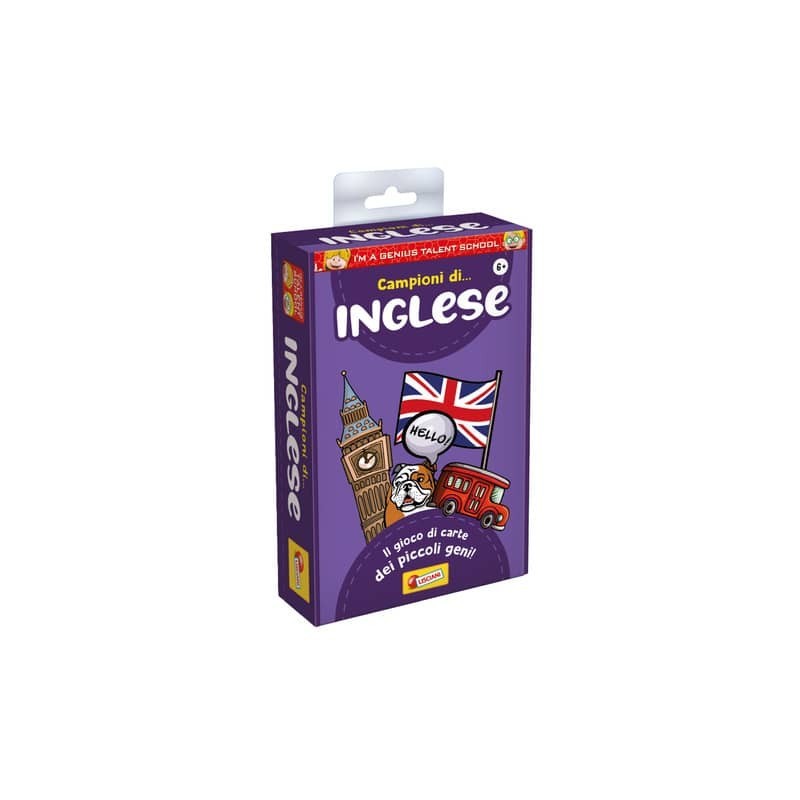 Gioco in scatola materie scolastiche I'm a Genius Inglese - 92314