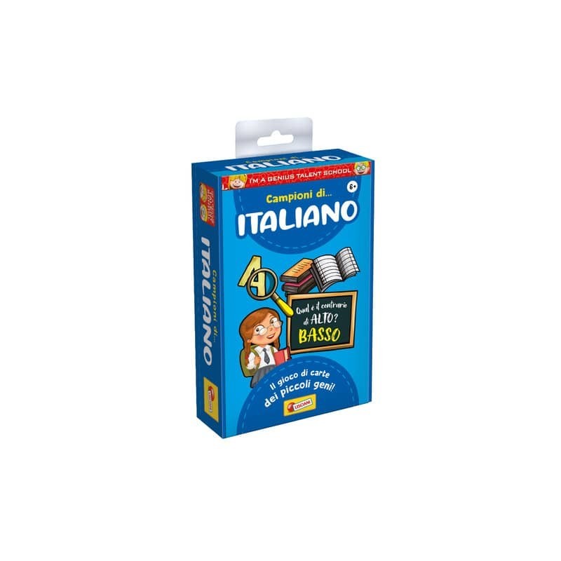 Gioco in scatola materie scolastiche I'm a Genius Italiano - 92291