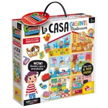 Gioco in scatola Lisciani Montessori Baby Box La Casa - 85644