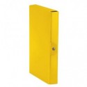 Cartella portaprogetti Esselte C84 DELSO ORDER dorso 4 cm presspan lucido giallo 25x35 cm - 390384090 (Conf.5)