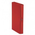 Cartella portaprogetti Esselte C84 DELSO ORDER dorso 4 cm presspan lucido rosso 25x35 cm - 390384160 (Conf.5)