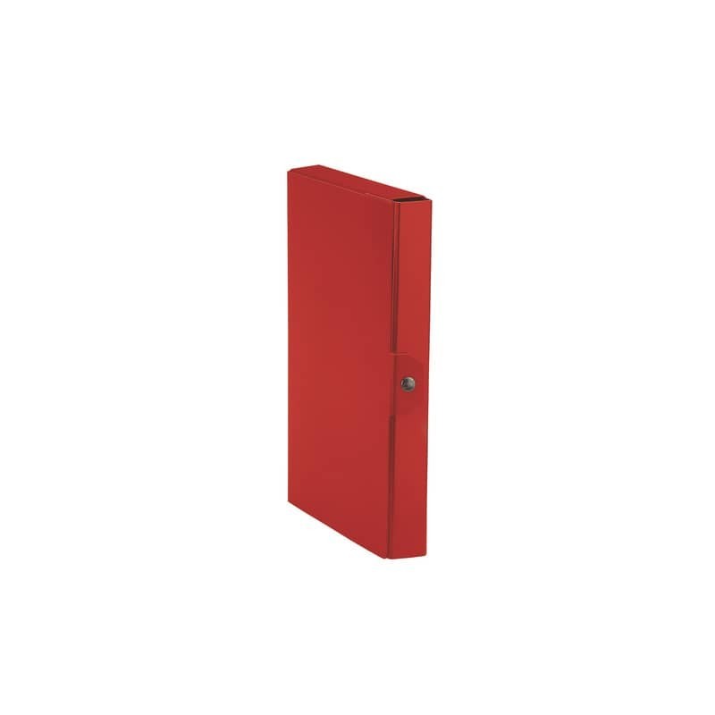 Cartella portaprogetti Esselte C84 DELSO ORDER dorso 4 cm presspan lucido rosso 25x35 cm - 390384160 (Conf.5)
