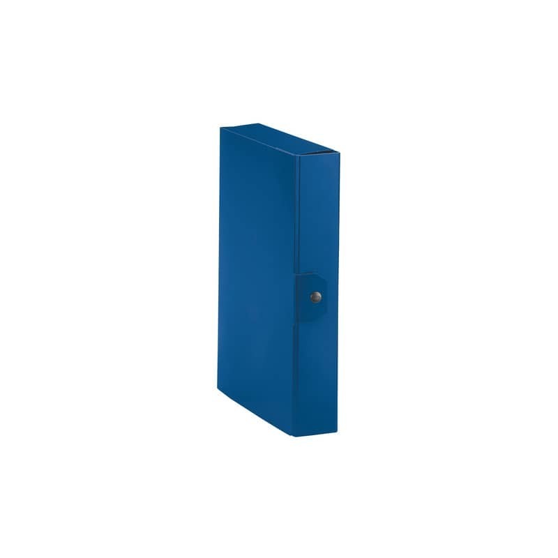 Cartella portaprogetti Esselte C86 DELSO ORDER dorso 6 cm presspan lucido blu 25x35 cm - 390386050 (Conf.5)