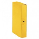 Cartella portaprogetti Esselte C86 DELSO ORDER dorso 6 cm presspan lucido giallo 25x35 cm - 390386090 (Conf.5)