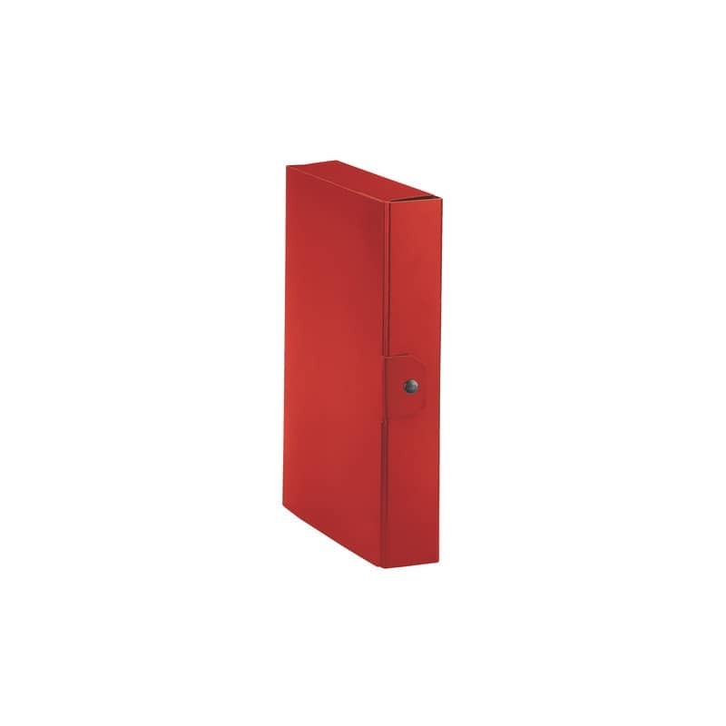 Cartella portaprogetti Esselte C86 DELSO ORDER dorso 6 cm presspan lucido rosso 25x35 cm - 390386160 (Conf.5)