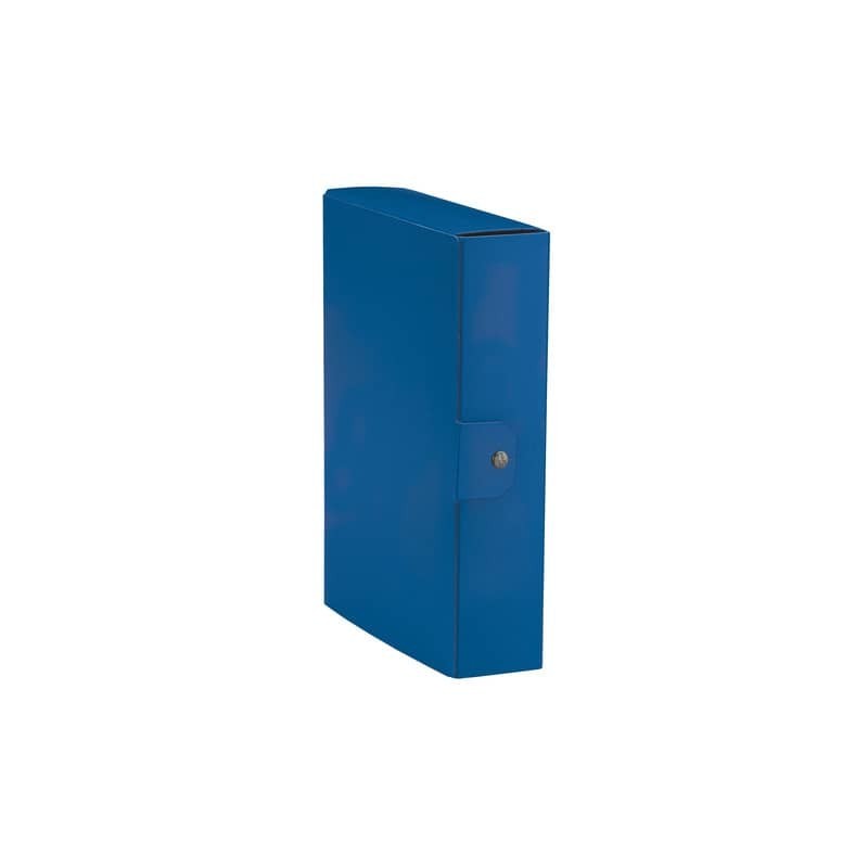 Cartella portaprogetti Esselte C88 DELSO ORDER dorso 8 cm presspan lucido blu 25x35 cm - 390388050 (Conf.5)