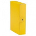 Cartella portaprogetti Esselte C88 DELSO ORDER dorso 8 cm presspan lucido giallo 25x35 cm - 390388090 (Conf.5)