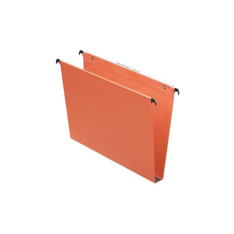 Cartelle sospese Esselte ORGAREX KORI VERTICAL 39 cm conf. da 50 pezzi fondo U - 10403