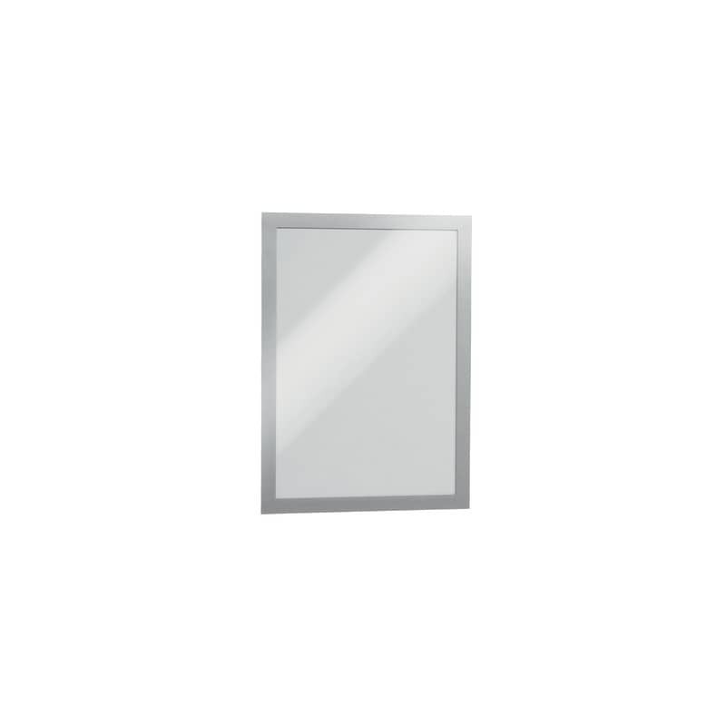 Cornici con pannello magnetico DURABLE DURAFRAME® A4 argento 236x323mm conf. 2 - 487223