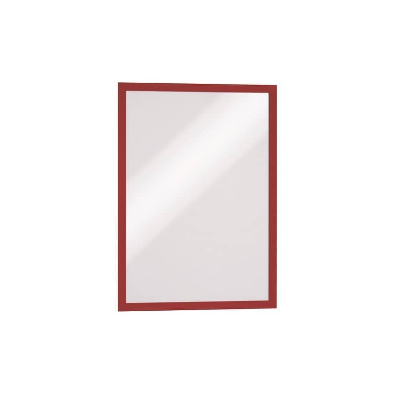 Cornici con pannello magnetico DURABLE DURAFRAME® A3 rosso 325x445mm conf. 2 - 487303