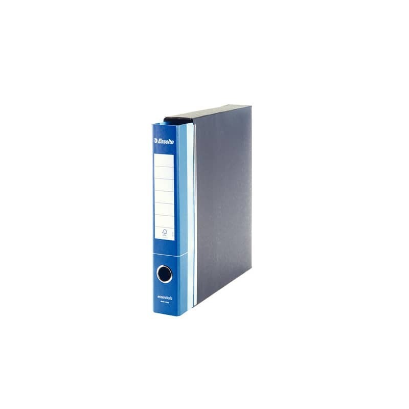 Registratore commerciale Esselte Essentials G72 23x30 cm dorso 5 cm blu - 390772050 (Conf.8)