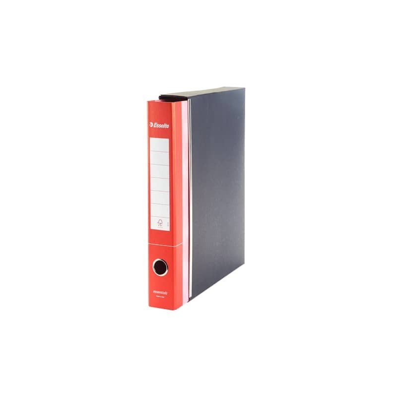Registratore commerciale Esselte Essentials G72 23x30 cm dorso 5 cm rosso - 390772160 (Conf.8)