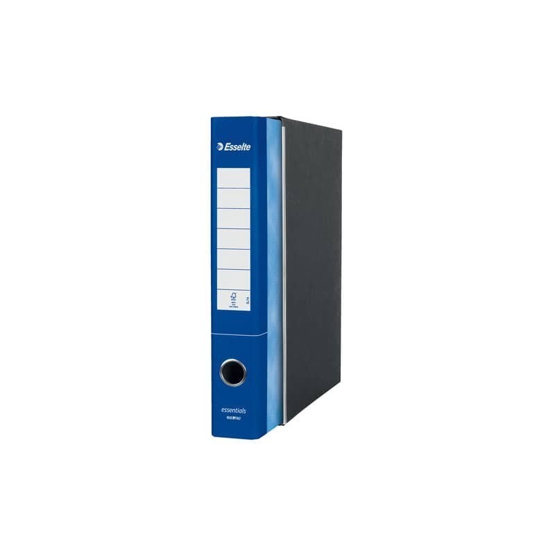 Registratore protocollo Esselte Essentials G74 23x33 cm dorso 5 cm blu - 390774050 (Conf.8)