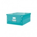 Scatola per archiviazione universale "L" Leitz CLICK & STORE 36,9x20x48,2 cm Leitz acqua marina metallizzato -