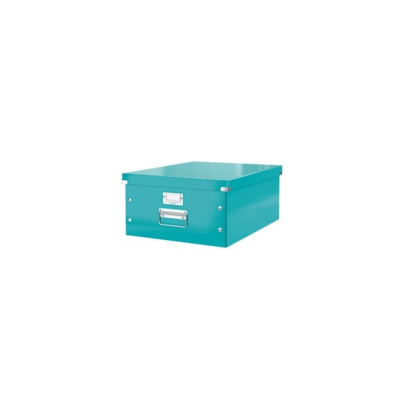 Scatola per archiviazione universale "L" Leitz CLICK & STORE 36,9x20x48,2 cm Leitz acqua marina metallizzato -