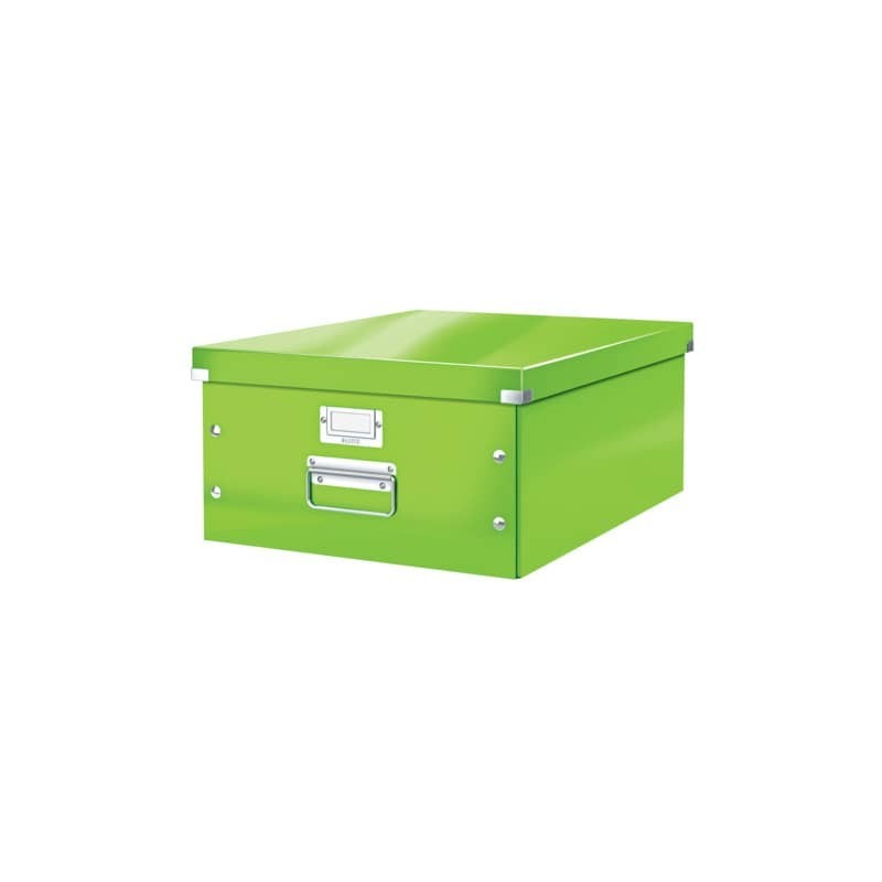 Scatola per archiviazione universale "L" Leitz CLICK & STORE 36,9x20x48,2 cm Leitz verde metallizzato - 60450054