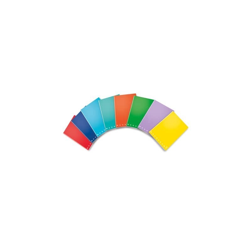 Maxi quaderno Pigna Monocromo A4 - 100 g/m² - 38 ff - Q - colori assortiti - 0229888Q (Conf.10)