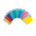Raccoglitore ad anelli Pigna Monocromo - A5 18,5x22 cm 4 anelli Ø 25 mm colori assortiti - 0013149 (Conf.5)